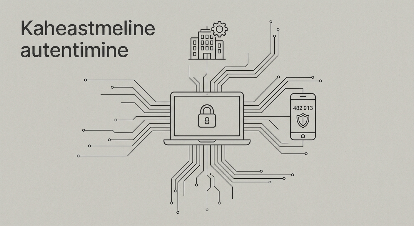 Kaheastmelise autentimise skeem